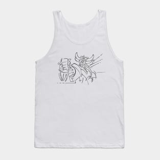 Goldorak Tank Top